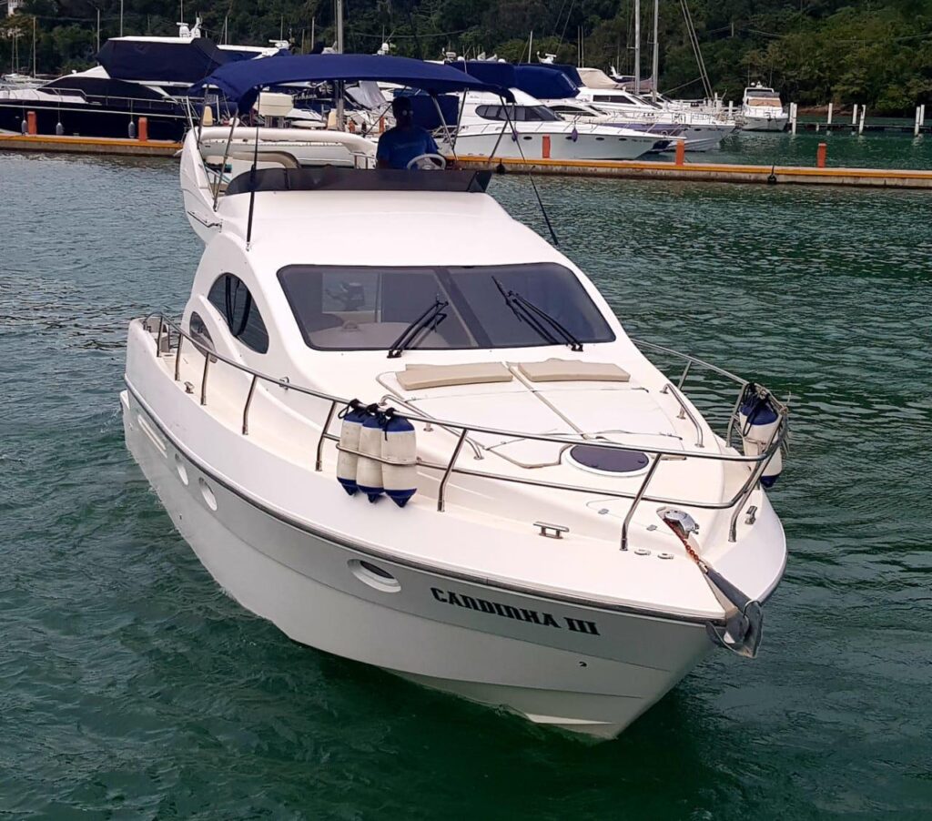 Lancha Azimut 380, Roteiro Sul, Meio Período
