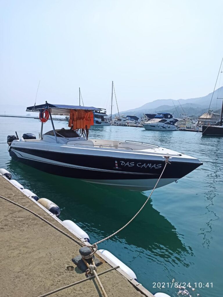 Lancha Riostar 250, Roteiro Canal