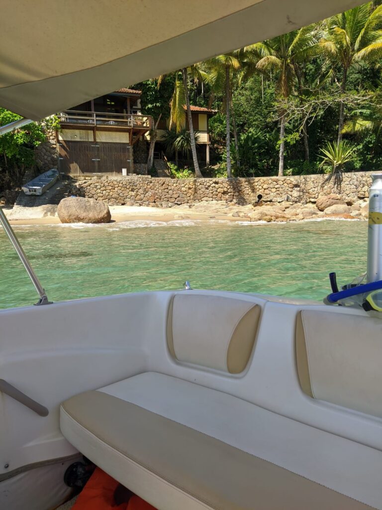 Lancha Bayliner 180, Roteiro Sul, Ilha Anchieta e região