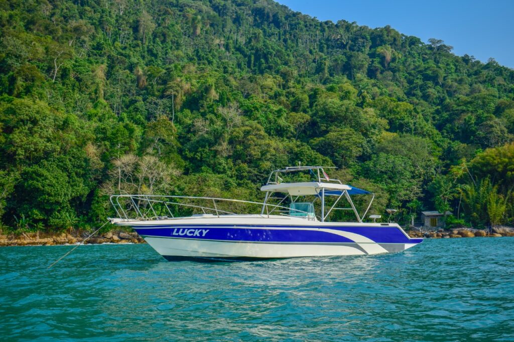 Lancha BRM 330, Roteiro Sul, Ilha Anchieta e Região