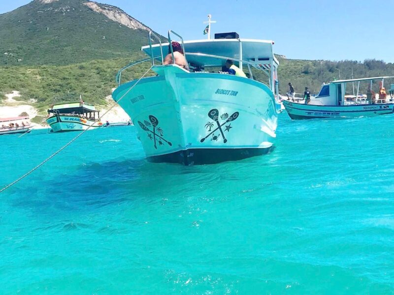 Barco – Arraial Caribe, Roteiro 1