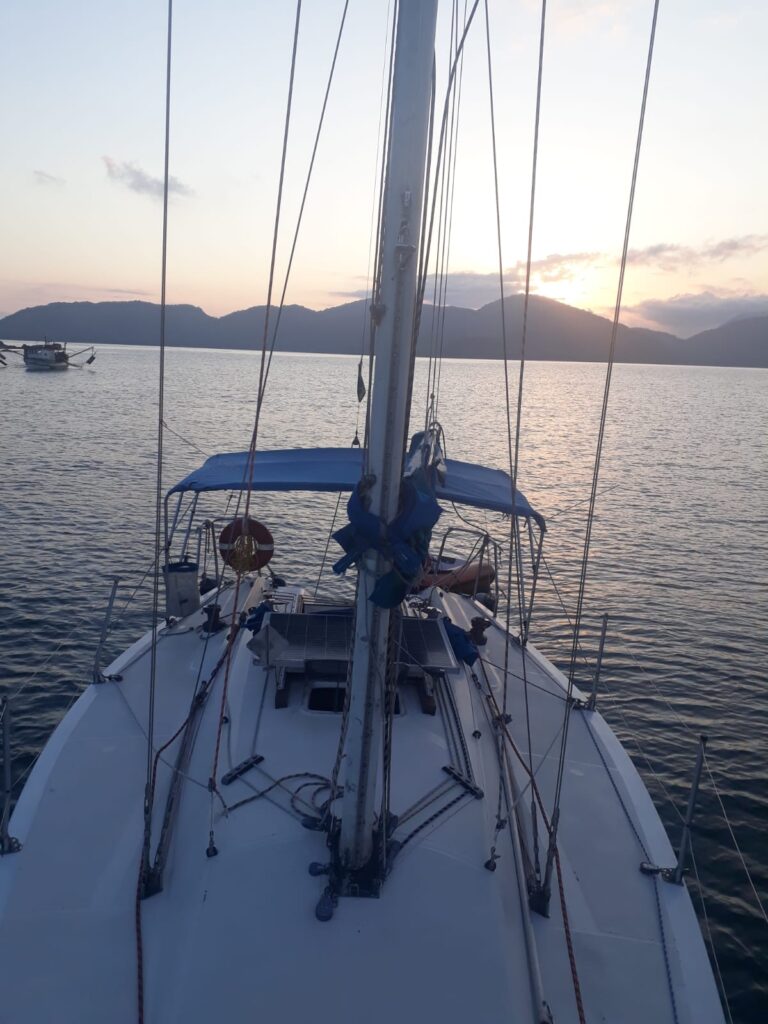 Veleiro Schaefer 31, Roteiro Sul, Ilha Anchieta e Região