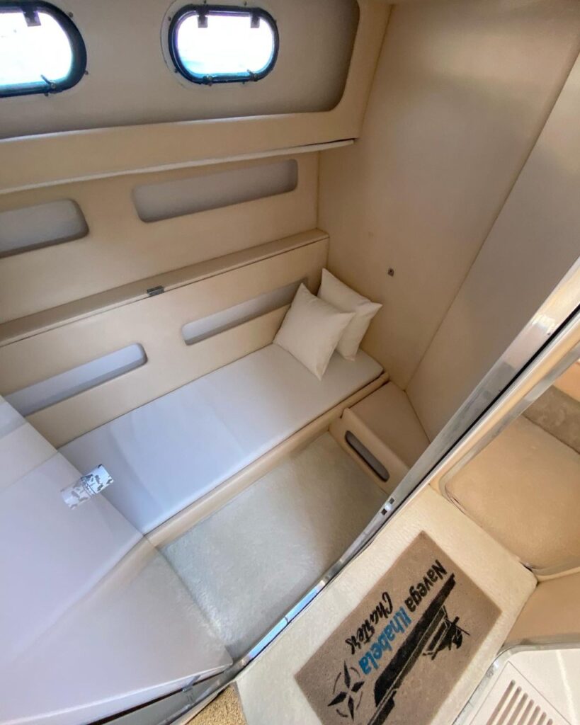 Lancha Intermarine 36, Roteiro Curto