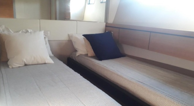 Lancha Fairline 60, Roteiro 2