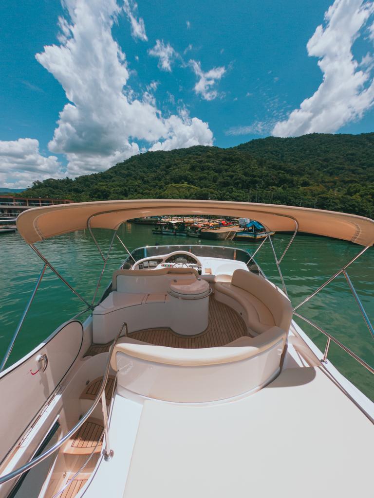 Lancha Azimut 500, Roteiro Sul, Ilha Anchieta e Região