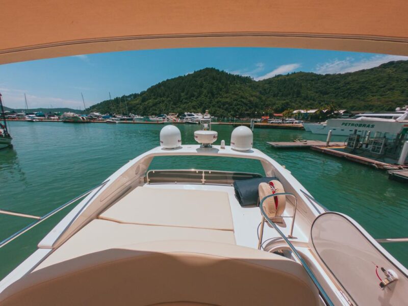 Lancha Azimut 500, Roteiro Sul, Ilha Anchieta e Região