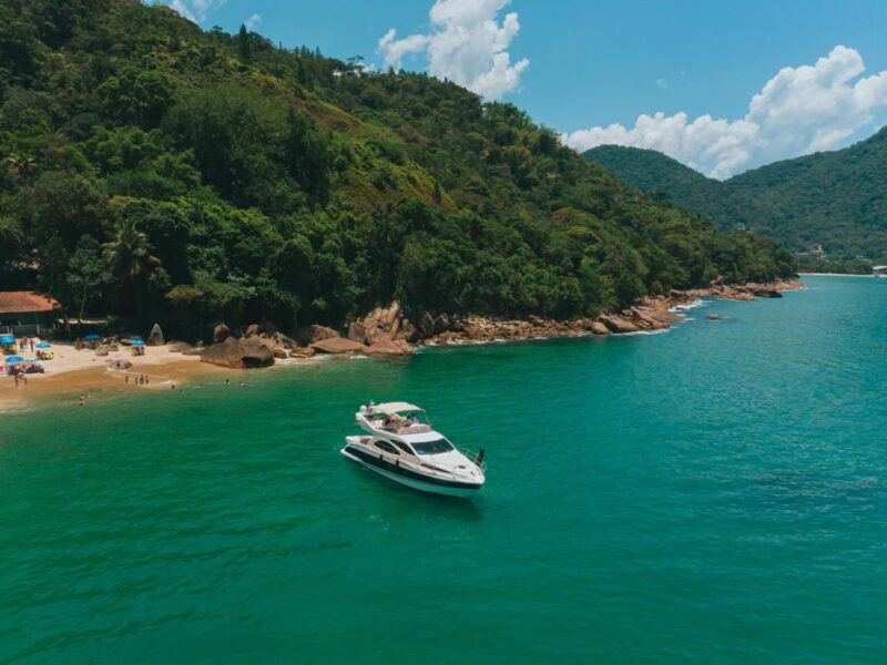 Lancha Azimut 500, Roteiro Sul, Ilha Anchieta e Região