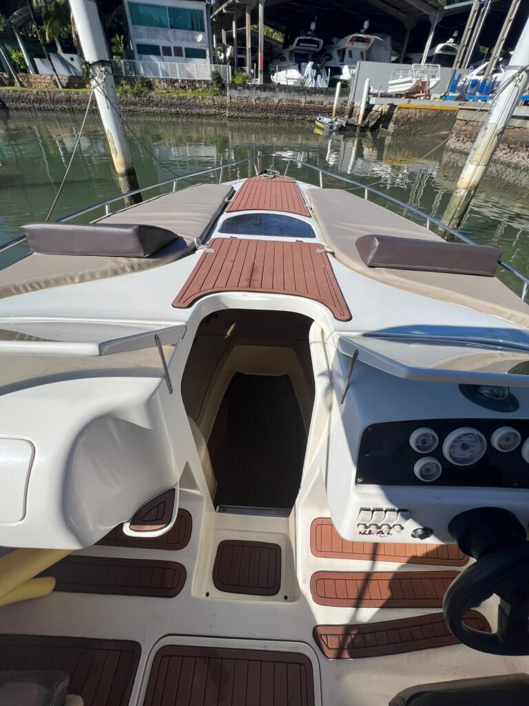 Lancha Real 29 pés, Roteiro Sul, Ilha Anchieta e região