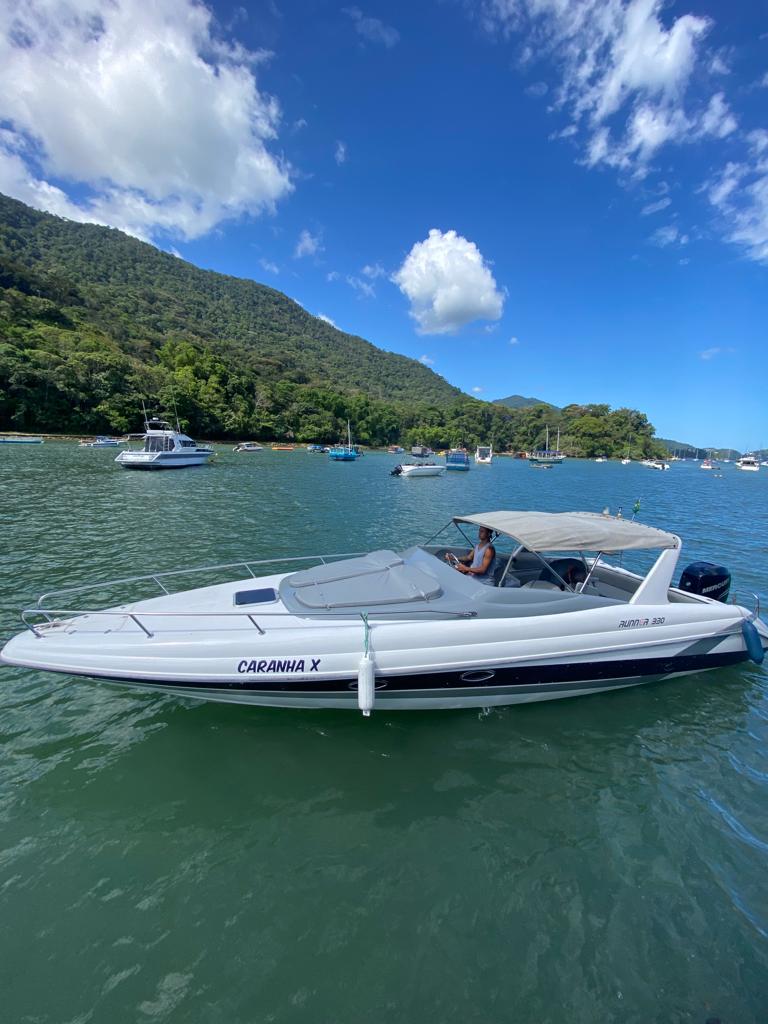 Lancha Runner 330, Roteiro Sul, Ilha Anchieta e Região