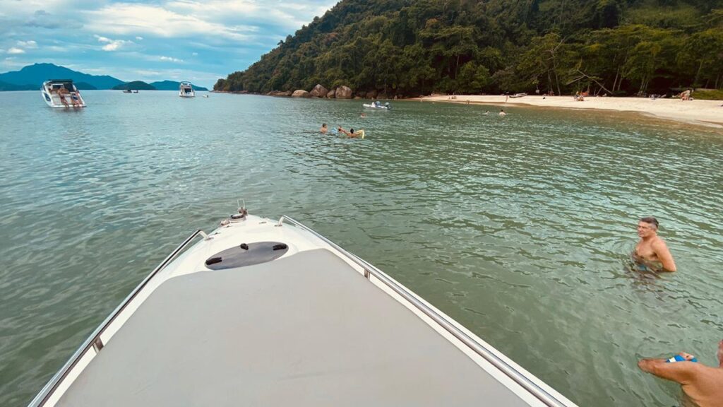 Lancha Rossini R300, Roteiro Sul, Ilha Anchieta e região