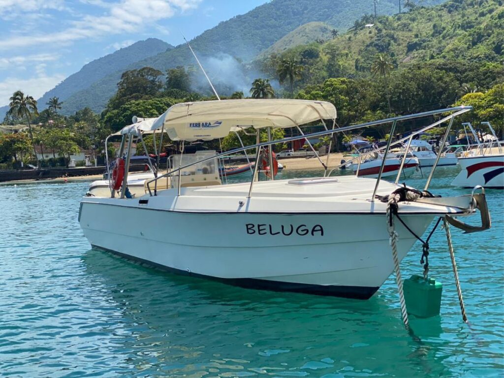 Lancha BRM 31 pés, Roteiro Canal Norte ou Sul