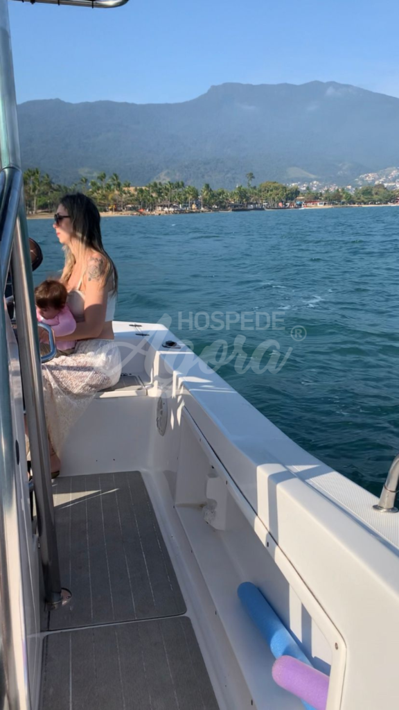 Lancha Fishing 22 pés, Roteiro Norte, até a Praia da Fome