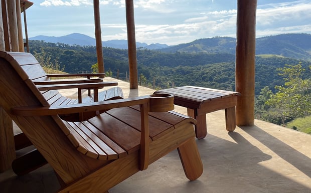 Chalé com Vista Magnífica para a Famosa Pedra do Baú