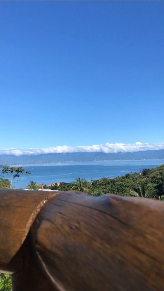 Bangalô Navy com vista para o mar