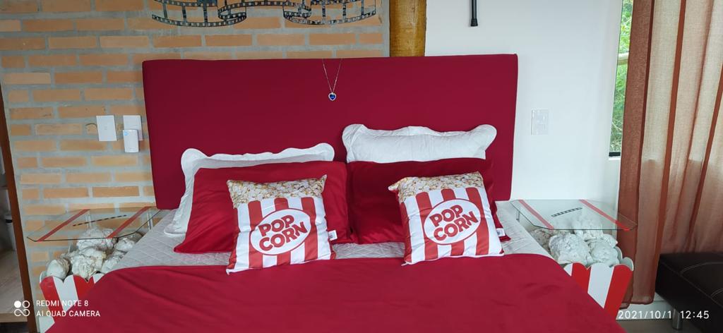 Bangalô Cinema com vista para o mar