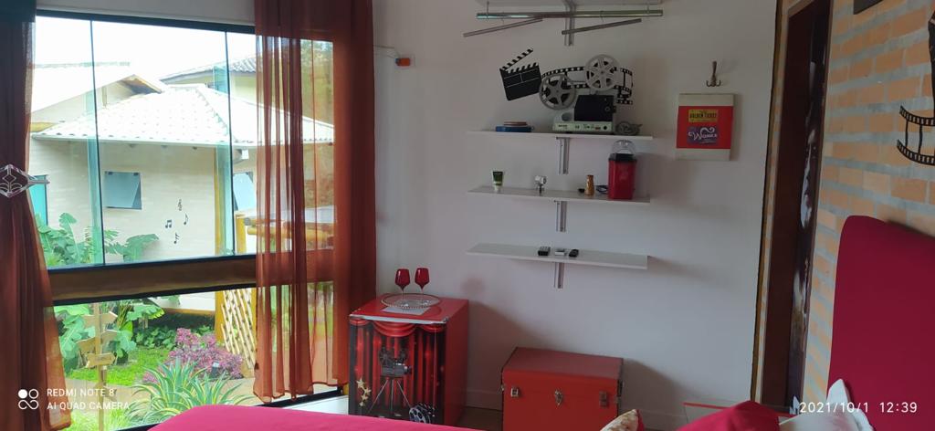 Bangalô Cinema com vista para o mar