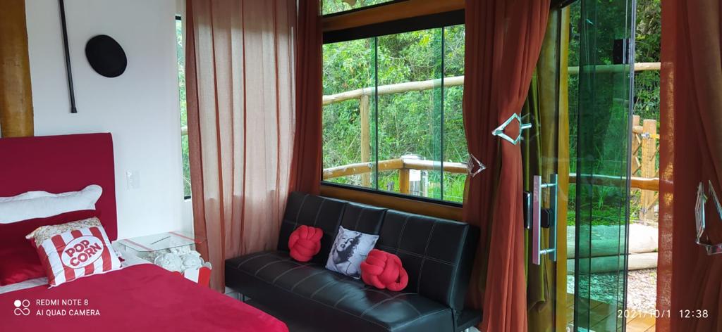 Bangalô Cinema com vista para o mar