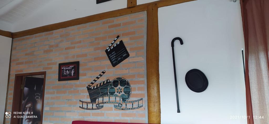 Bangalô Cinema com vista para o mar