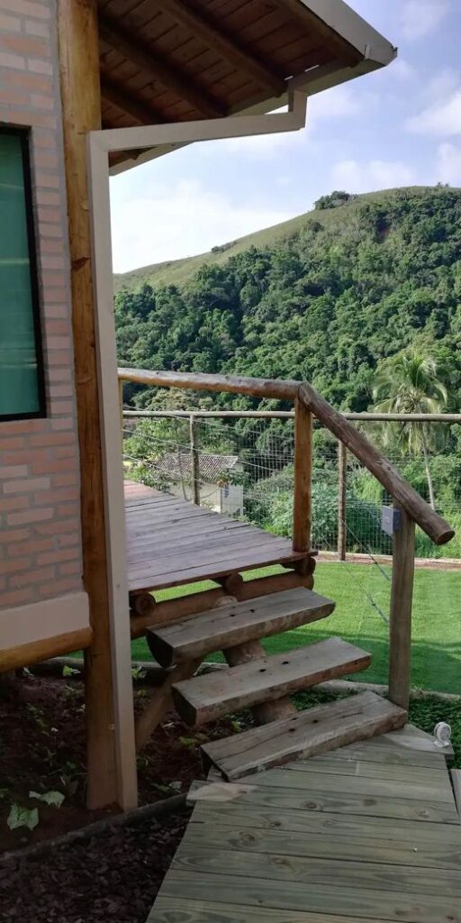 Bangalô África com vista para o mar