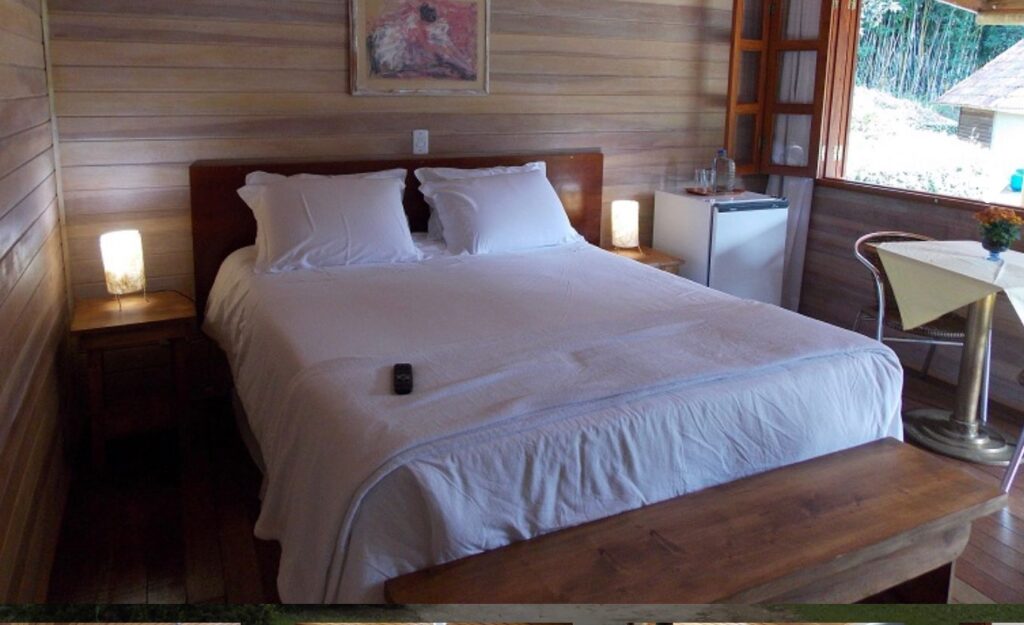 Chalé Lua de Mel, luxo com Hidro