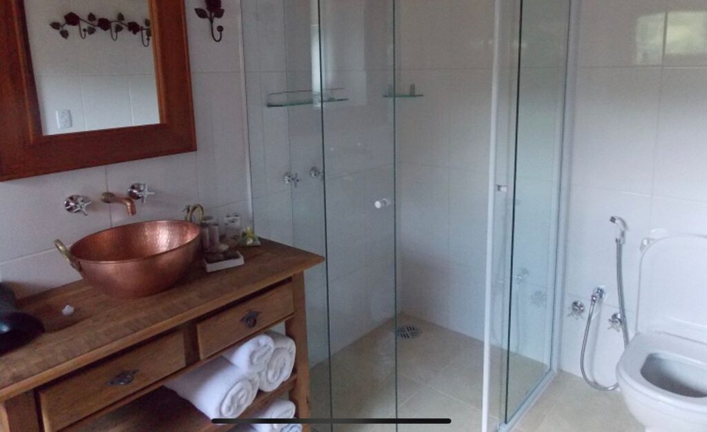 Chalé Lua de Mel, luxo com Hidro