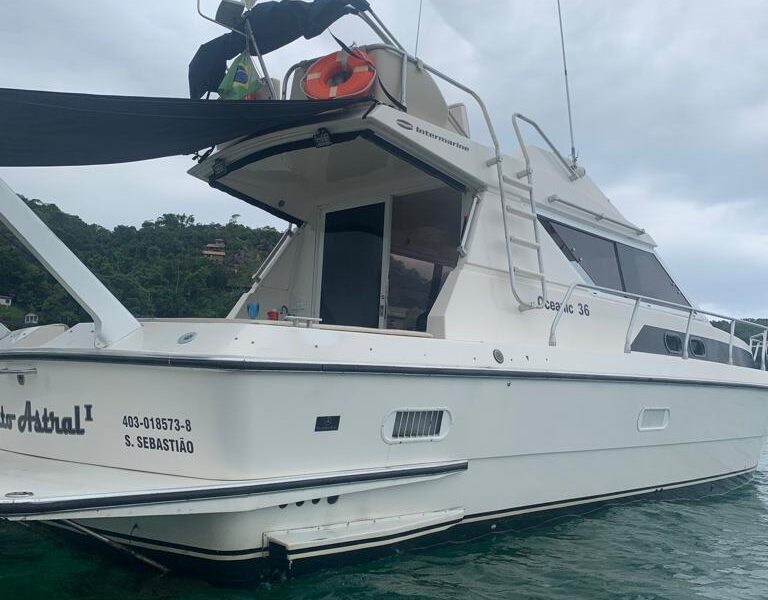 Intermarine Oceanic 36, Roteiro Sul, Ilha Anchieta e Região