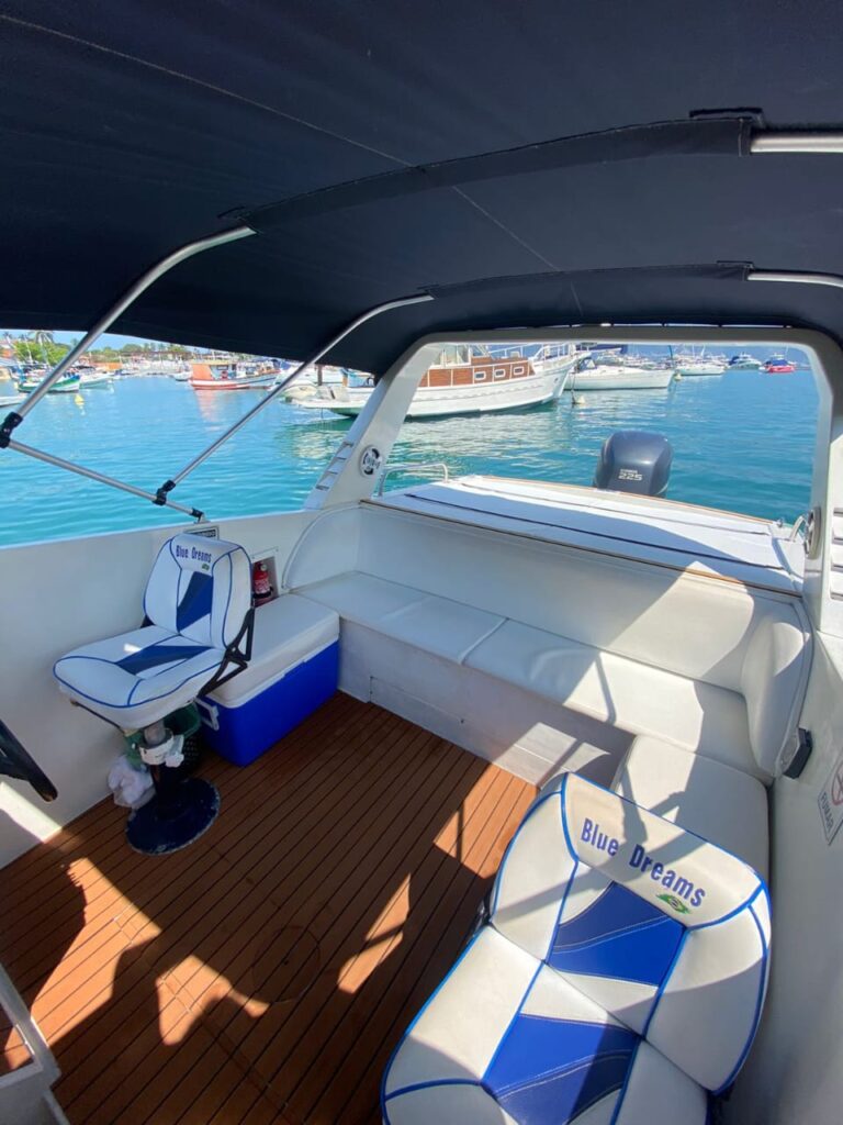 Lancha Magnum 29 pés, Roteiro Norte até a Praia Saco do Eustáquio