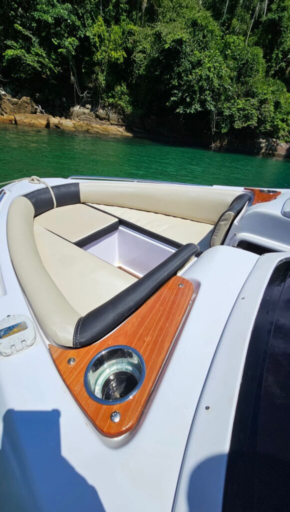 Lancha Coral 21 pés, Roteiro Sul, Ilha Anchieta e Região