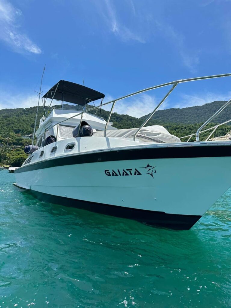 Lancha Carbrasmar 37, Roteiro até a Praia da Fome