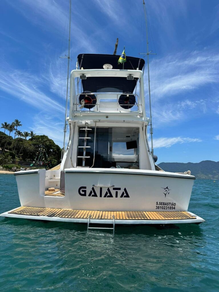 Lancha Carbrasmar 37, Roteiro até a Praia da Fome