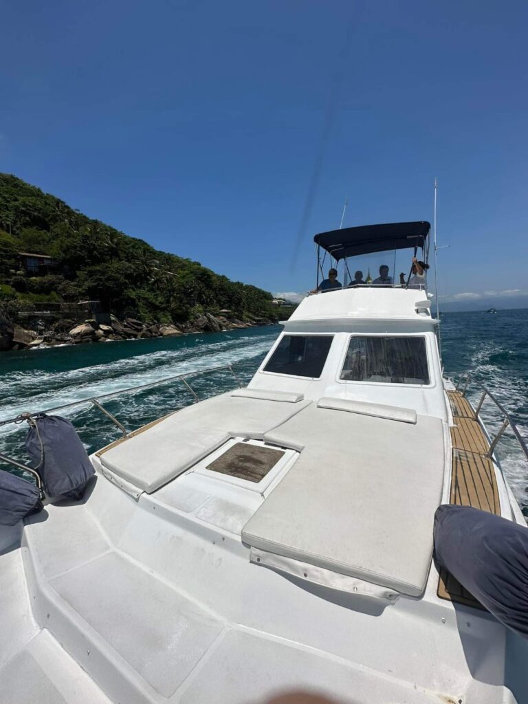 Lancha Carbrasmar 37, Roteiro até a Praia da Fome