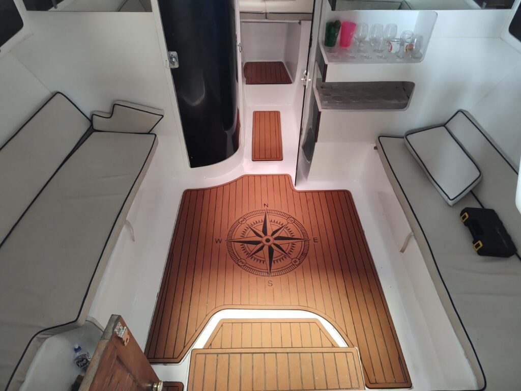 Lancha Caribean 41, Roteiro Norte até a Praia da Fome