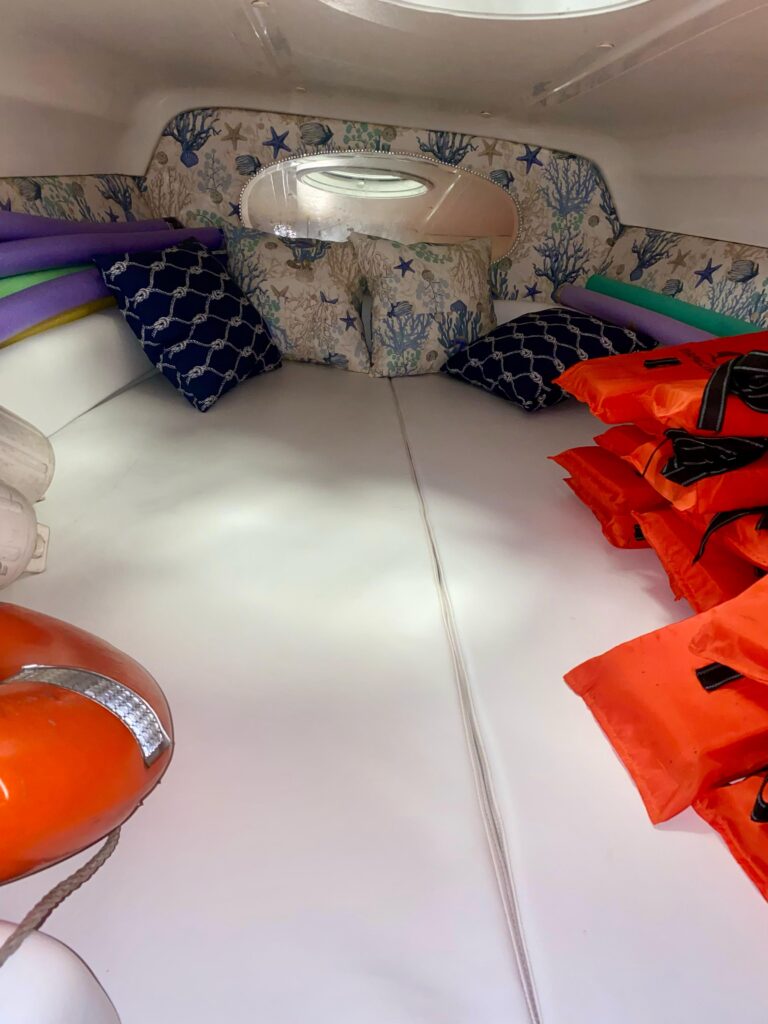 Lancha Alpha 300, Roteiro Norte até a Praia da Fome