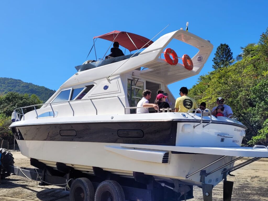 Lancha Oceanic 38, Roteiro Sul, Ilha Anchieta e Região