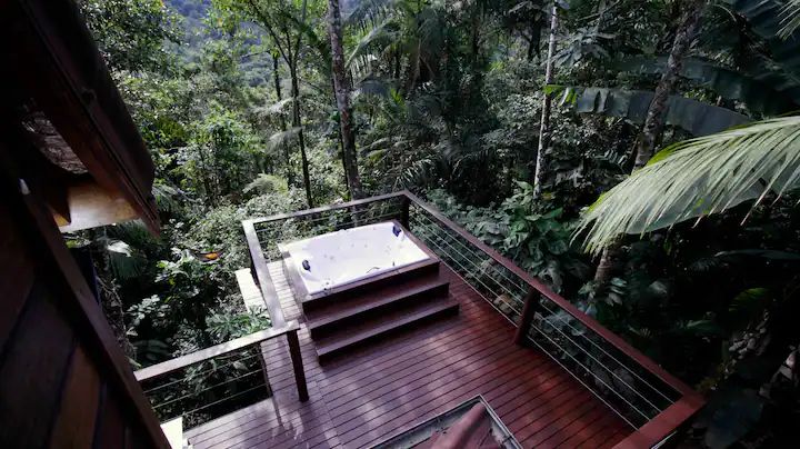 Chalé na Mata Atlântica Ubatuba com jacuzzi