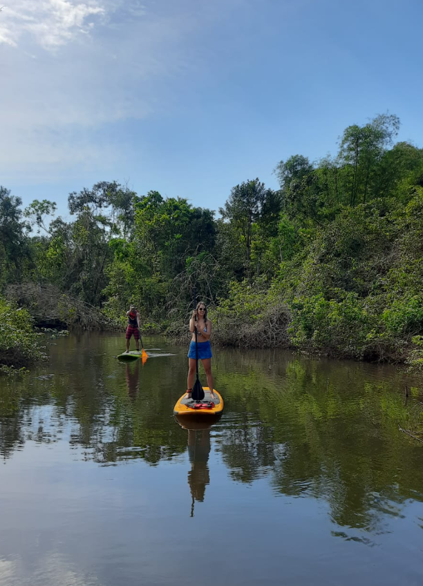 Aventura de Stand Up Paddle no Prumirim, Do Rio ao Mar