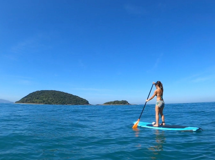 Aventura de Stand Up Paddle no Prumirim, Do Rio ao Mar