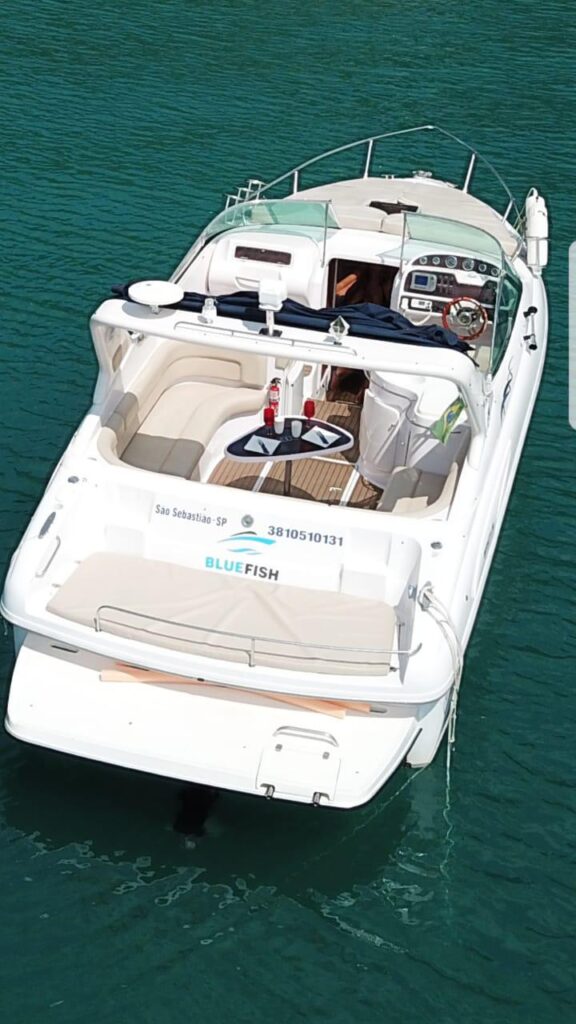 Lancha Cobra 32, Roteiro Sul, Ilha Anchieta e Região