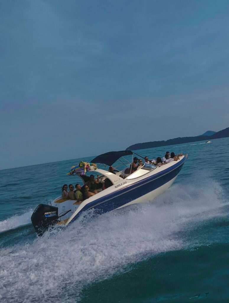 Lancha Runner 26 Pés, Roteiro Norte, Cinco Ilhas