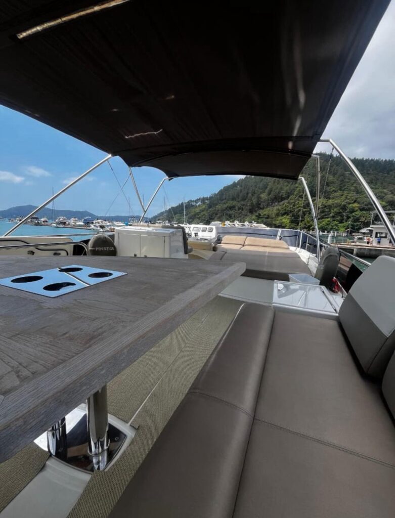 Iate Prestige 550, Roteiro Personalizado