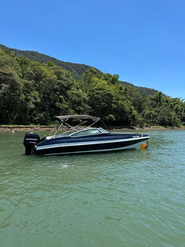 Lancha Focker 240, Roteiro Sul,Ilha Anchieta e Região
