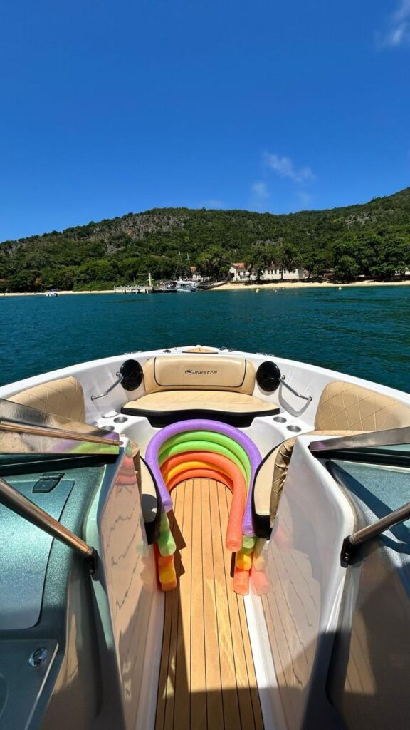 Lancha Mestra 180, Roteiro Sul, Ilha Anchieta e Região, Meio Periodo