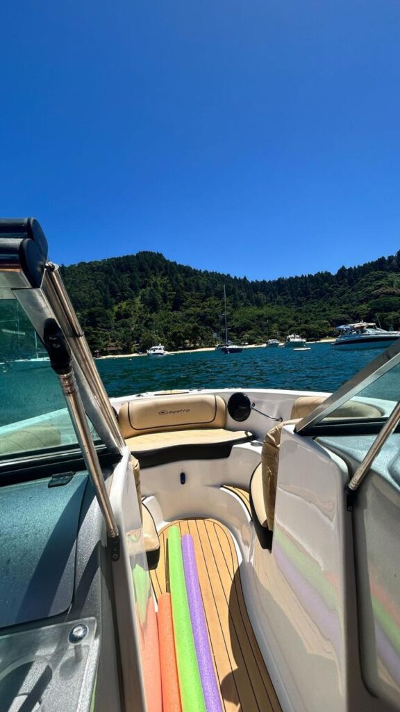 Lancha Mestra 180, Roteiro Sul, Ilha Anchieta e Região, Meio Periodo