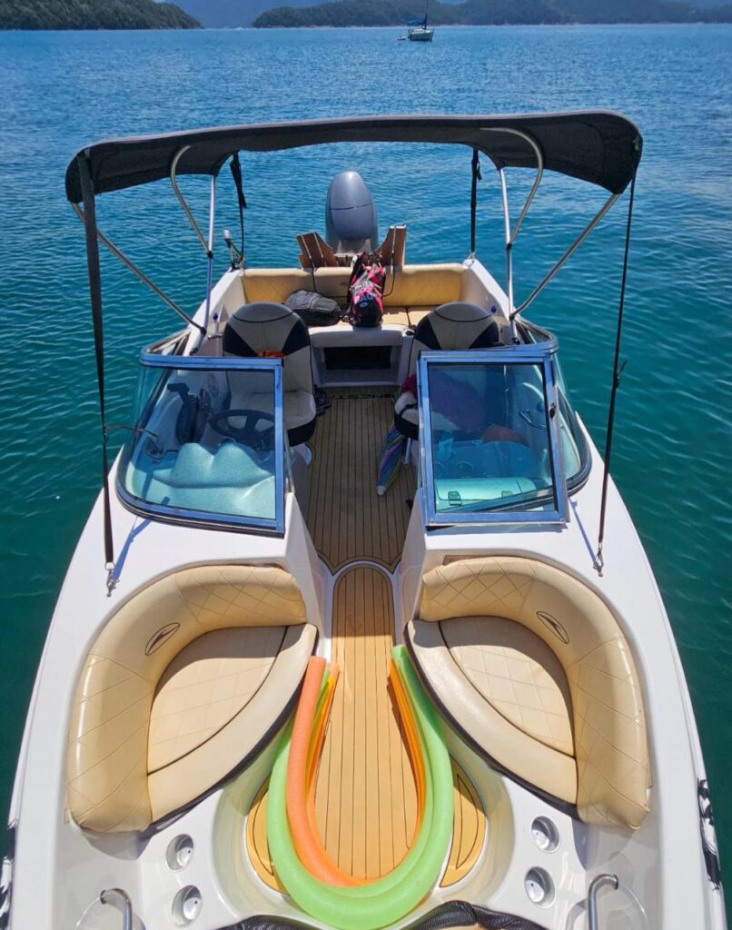 Lancha Mestra 180, Roteiro Sul, Ilha Anchieta e Região, Meio Periodo