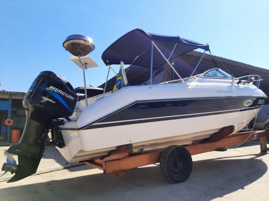 Lancha Phanton 24,5, Roteiro Sul, Ilha Anchieta e Região