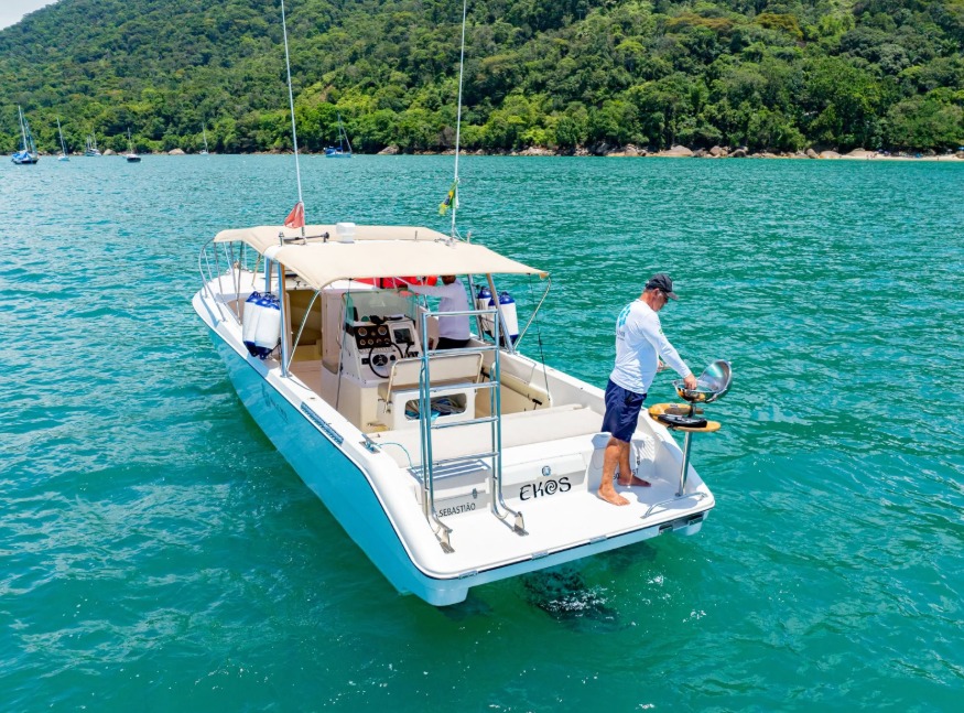 Lancha BRM 31, Roteiro Sul, Ilha Anchieta e Região