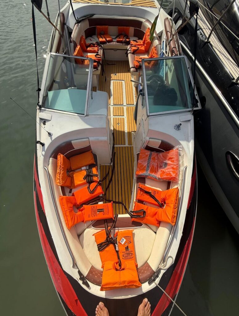 Lancha Ventura 23, Roteiro Sul, Ilha Anchieta