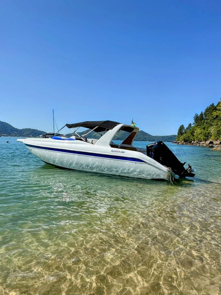 Lancha Runner 280, Roteiro Sul, Ilha Anchieta e Região