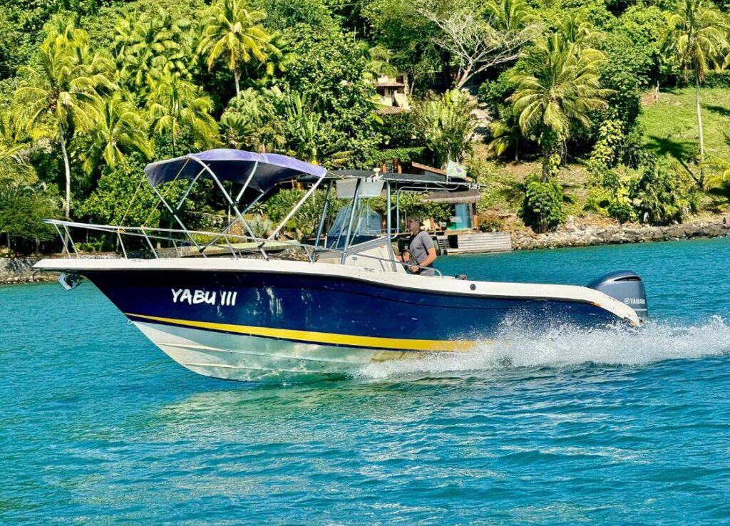 Lancha Fishing 265, Roteio Norte até a Praia da Fome
