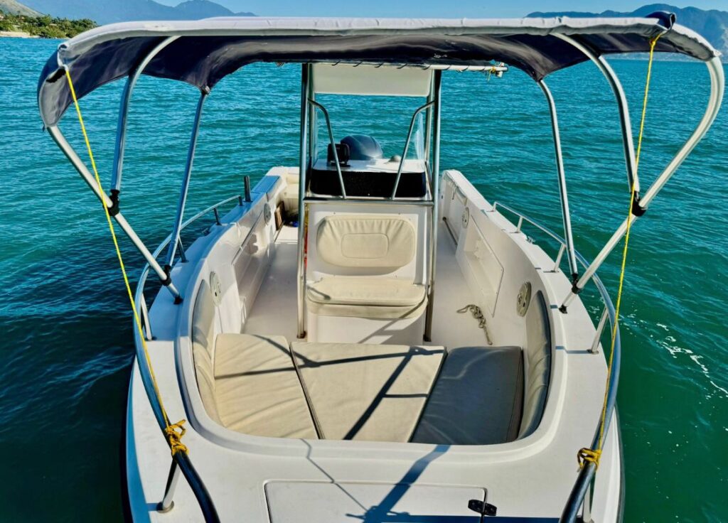 Lancha Fishing 265, Roteio Canal de Ilhabela